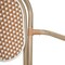 Flash Furniture Lourdes Thonet French Bistro Stacking Chair w/Arms, Natural/Wht PE Rattan and Bamboo Print Alum Frm SDA-AD642002A-NATWH-LTNAT-GG - alternate 7